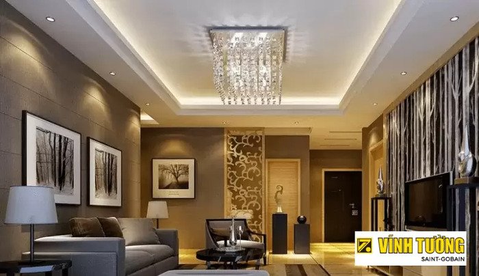 Mẫu trần thạch cao đẹp, hiện đại, ấn tượng nhất